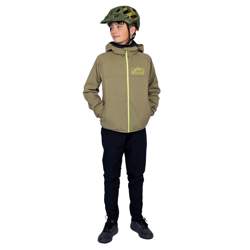 DFL Evo Regenjacke Youth - Grün