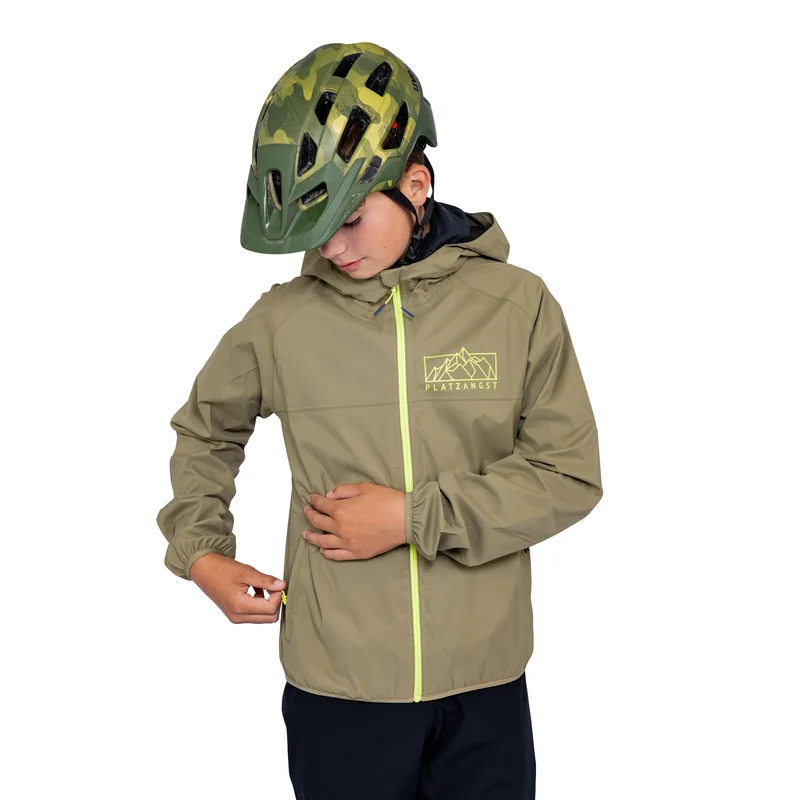 DFL Evo Regenjacke Youth - Grün
