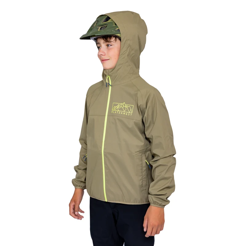 DFL Evo Regenjacke Youth - Grün