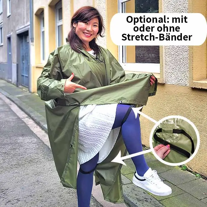 Fahrrad Regencape Herren XXL - 3in1