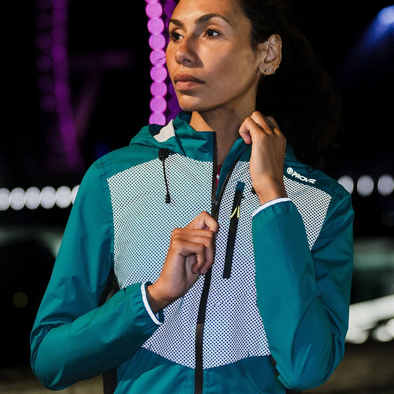 Lumina Women’s Reflective Waterproof Running Jacket