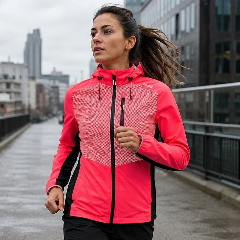 Lumina Women’s Reflective Waterproof Running Jacket