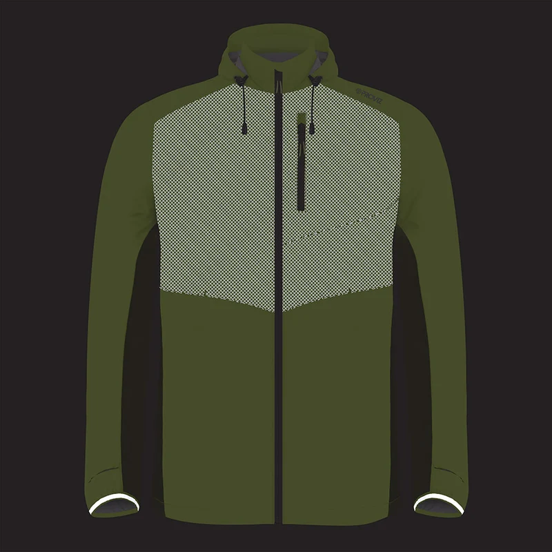 Lumina Men’s Reflective Waterproof Running Jacket