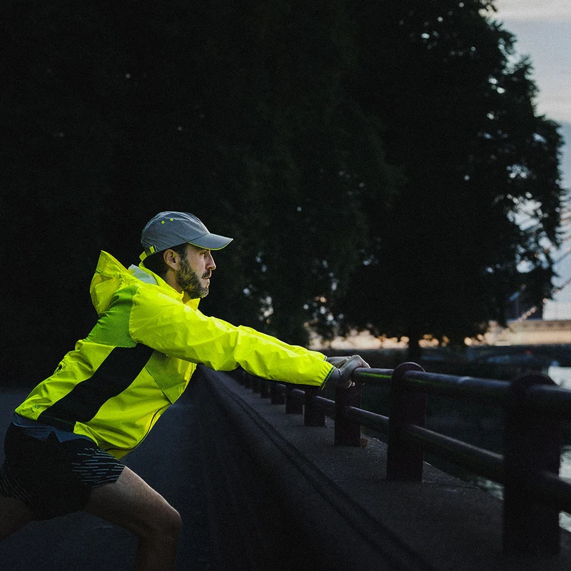 Lumina Men’s Reflective Waterproof Running Jacket