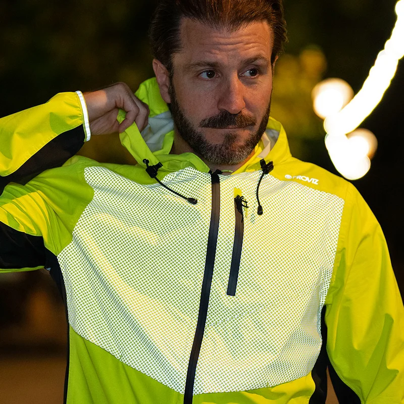 Lumina Men’s Reflective Waterproof Running Jacket