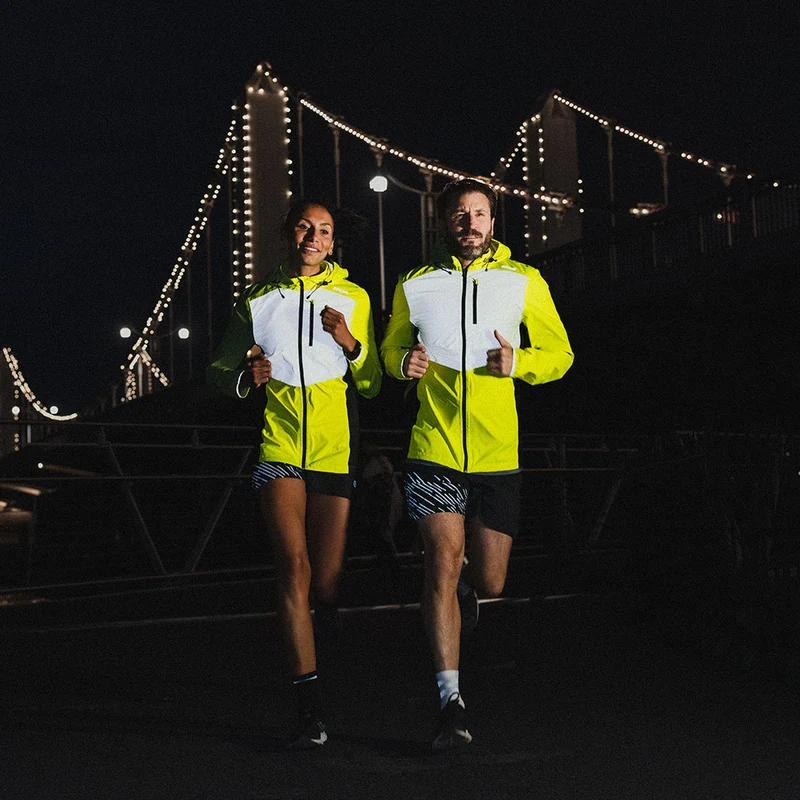 Lumina Men’s Reflective Waterproof Running Jacket