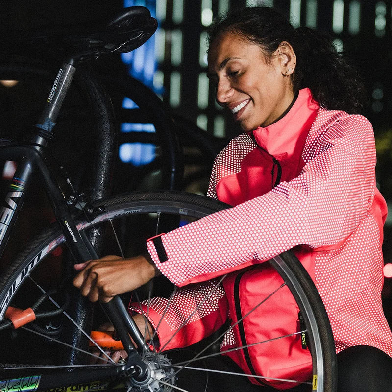 Solaris Women’s Reflective Waterproof Active Jacket