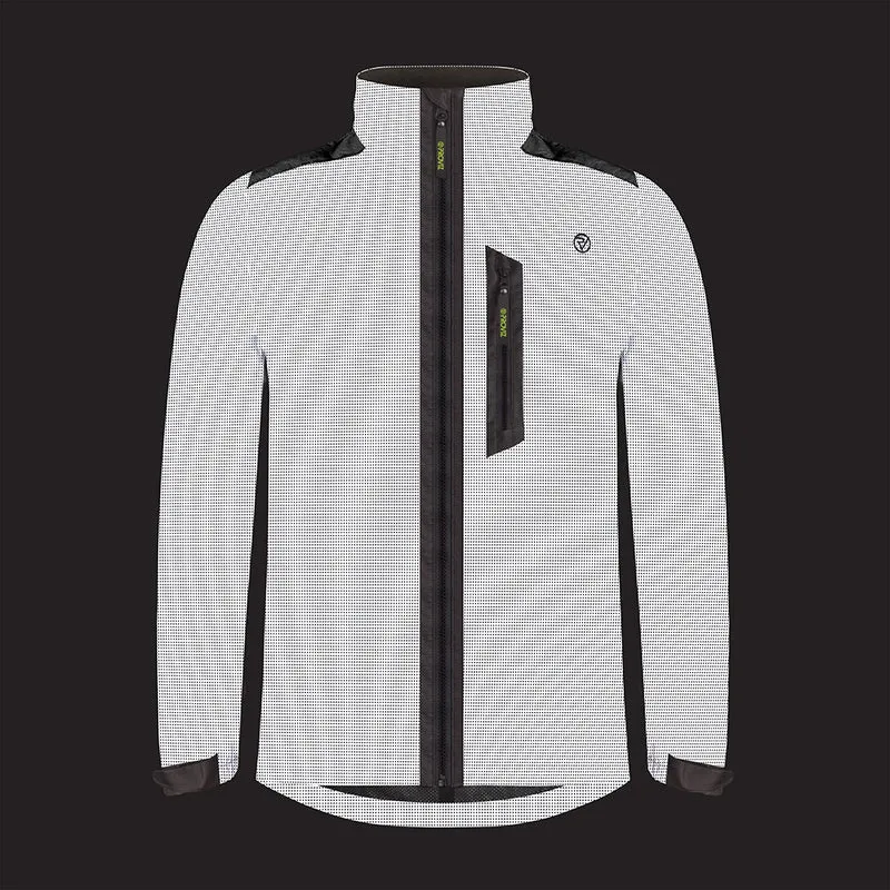 APEX Men’s 100% Reflective Waterproof Cycling Jacket