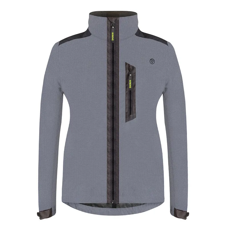 APEX Women’s 100% Reflective Waterproof Cycling Jacket