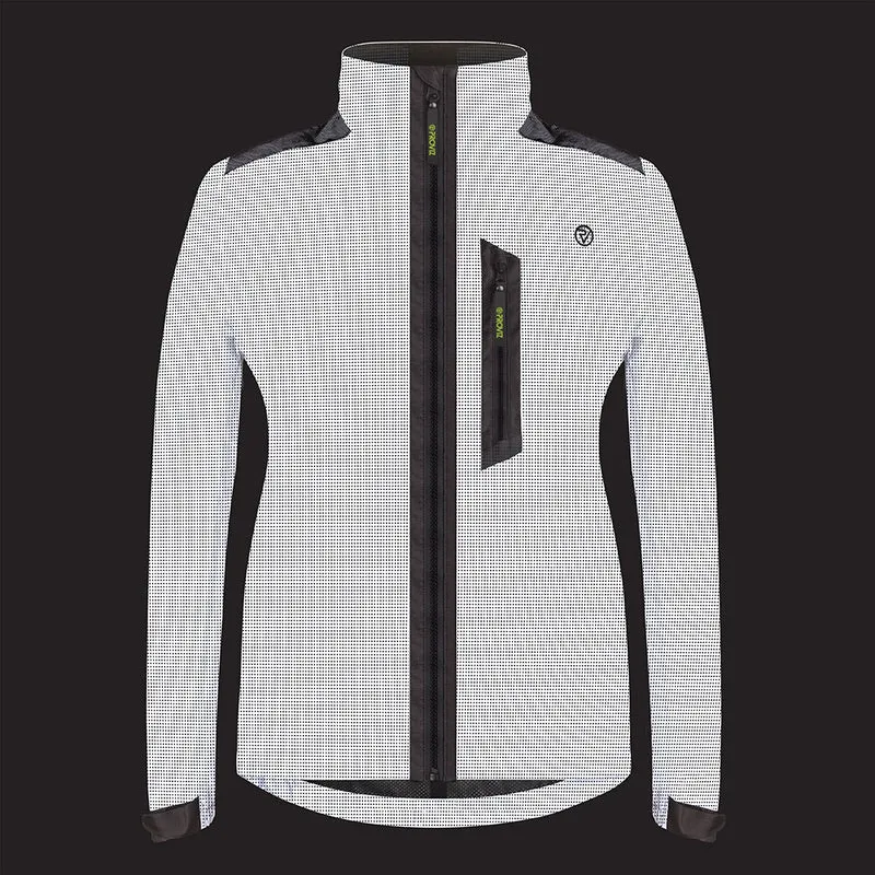 APEX Women’s 100% Reflective Waterproof Cycling Jacket