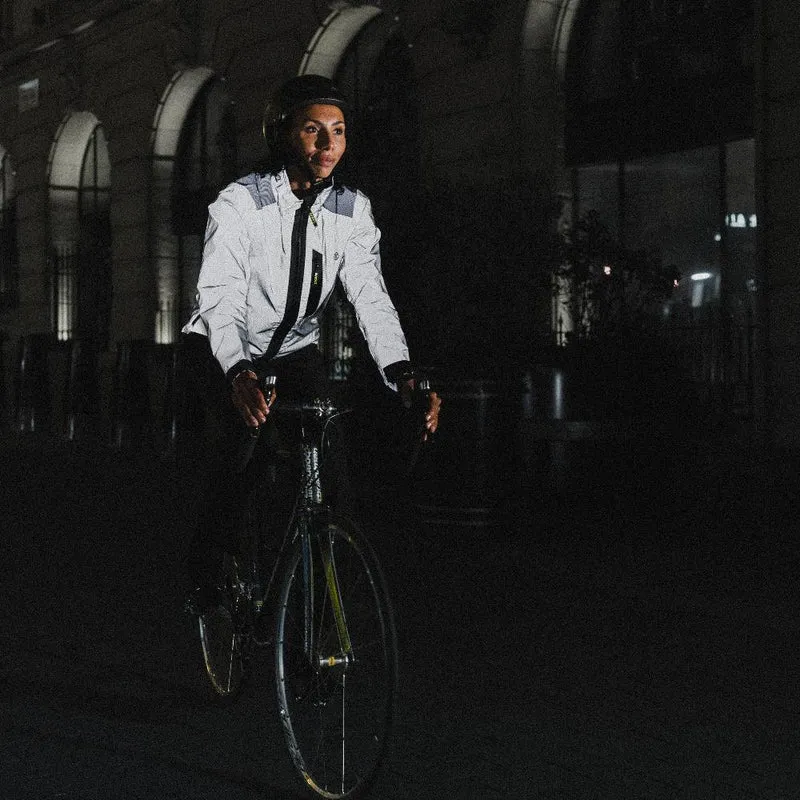 APEX Women’s 100% Reflective Waterproof Cycling Jacket