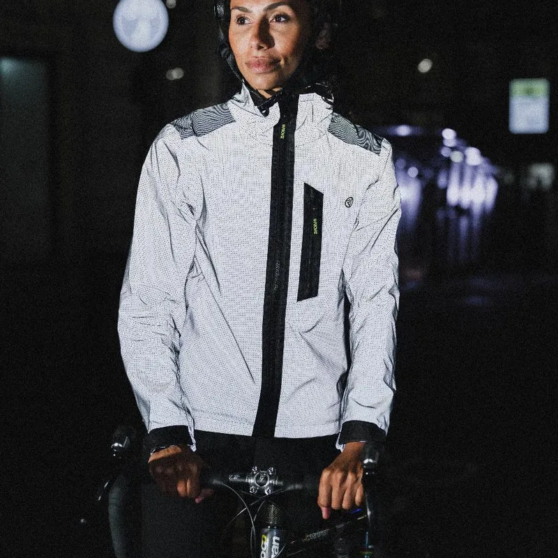 APEX Women’s 100% Reflective Waterproof Cycling Jacket