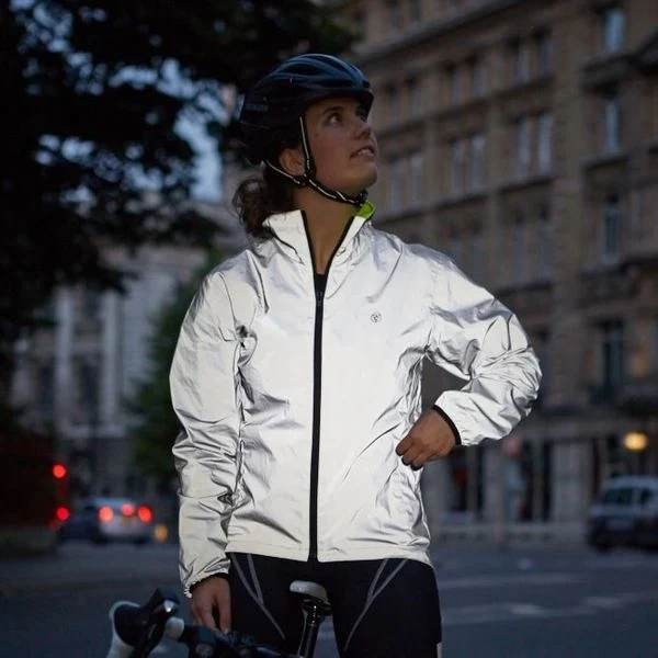 Women's Reflective Reversible Cycling Jacket