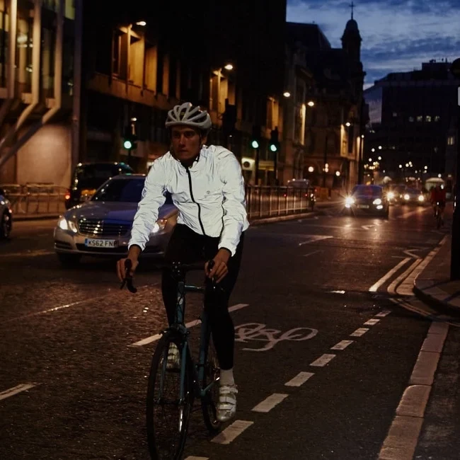 Men's Reflective Reversible Cycling Jacket
