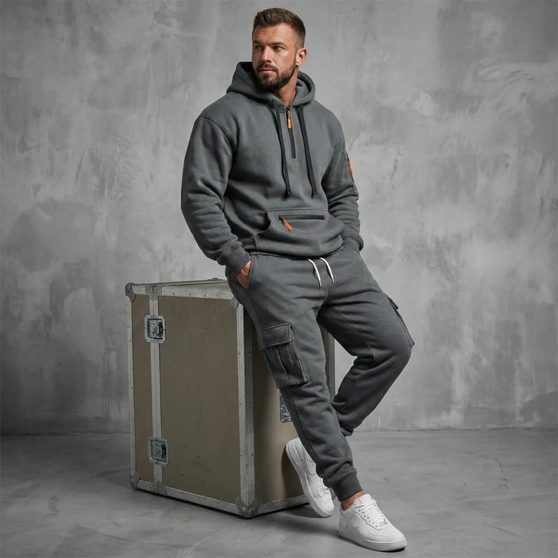 Mason - Thermo Hoodie- und Jogger-Set für Herren