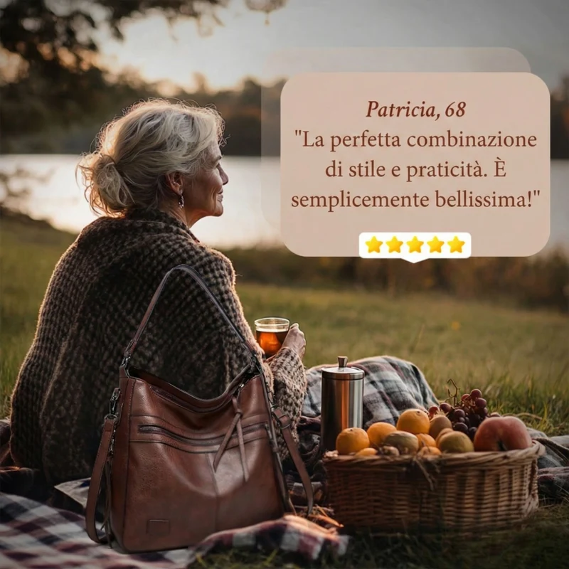 Amelia - luxuriöse Schultertasche