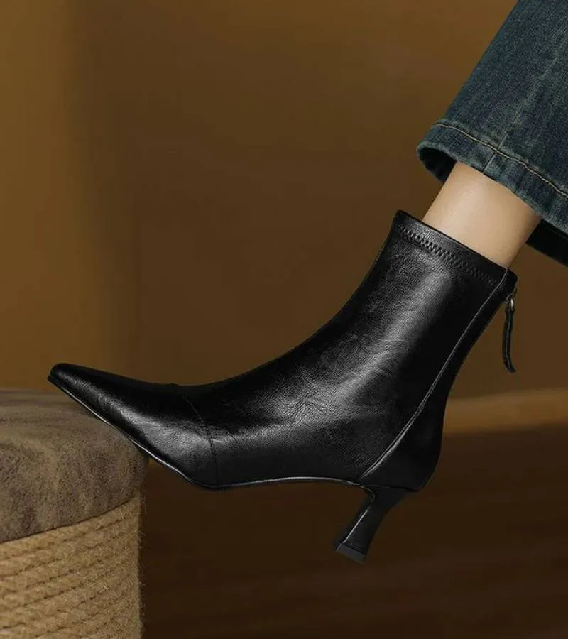 Amelia – Elegante Stiefeletten mit Absatz