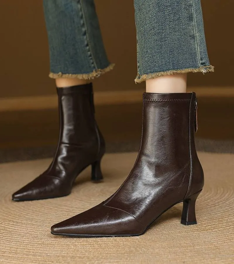 Amelia – Elegante Stiefeletten mit Absatz