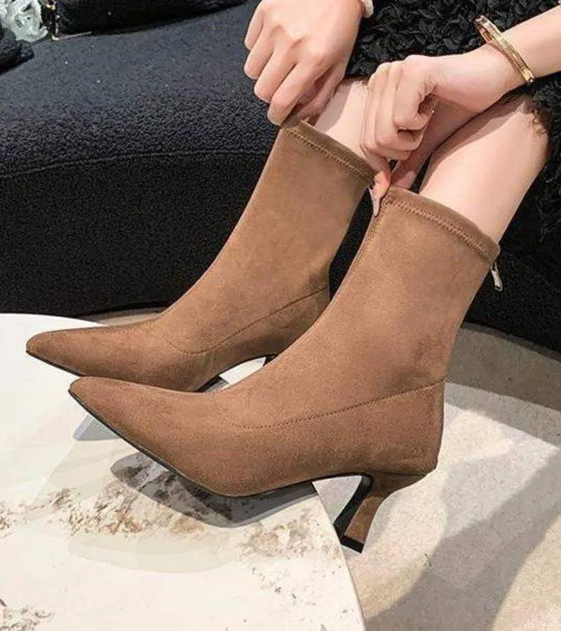 Amelia – Elegante Stiefeletten mit Absatz