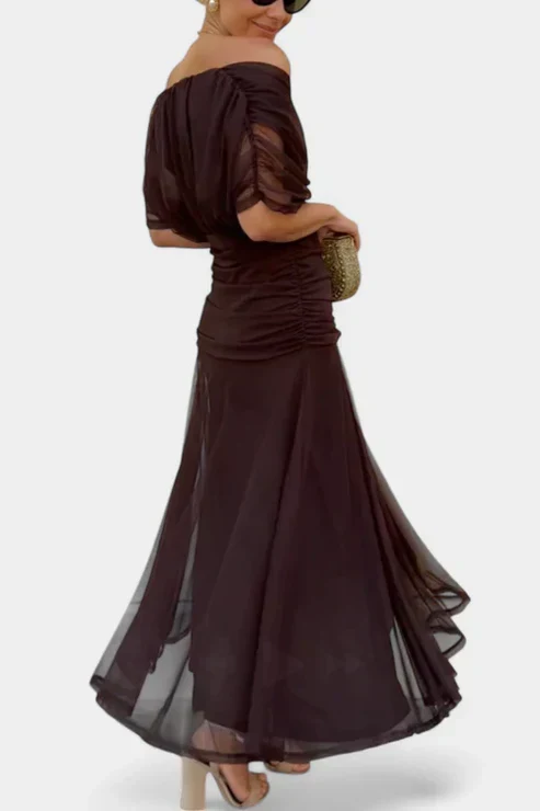 Myna – Elegantes, lässiges Midikleid