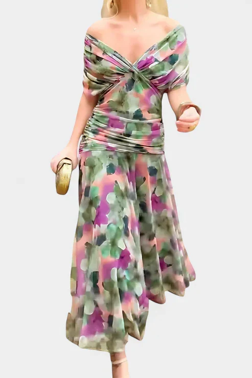 Myna – Elegantes, lässiges Midikleid