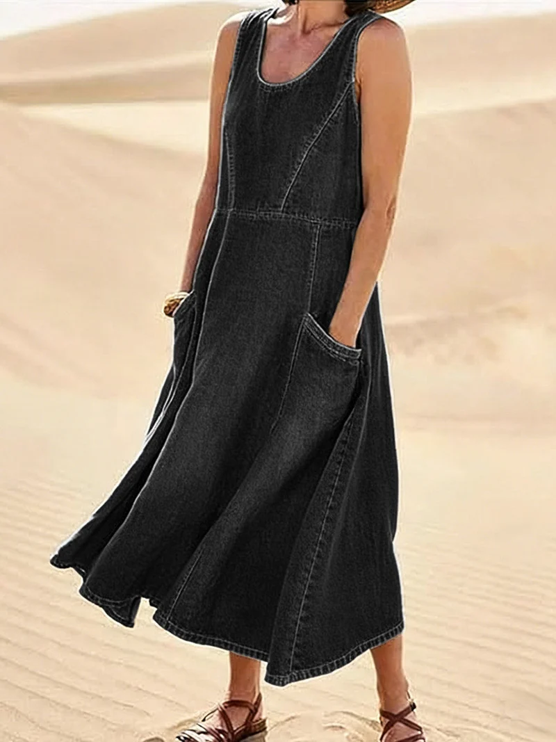 Taina – Stilvolles, lässiges Midikleid