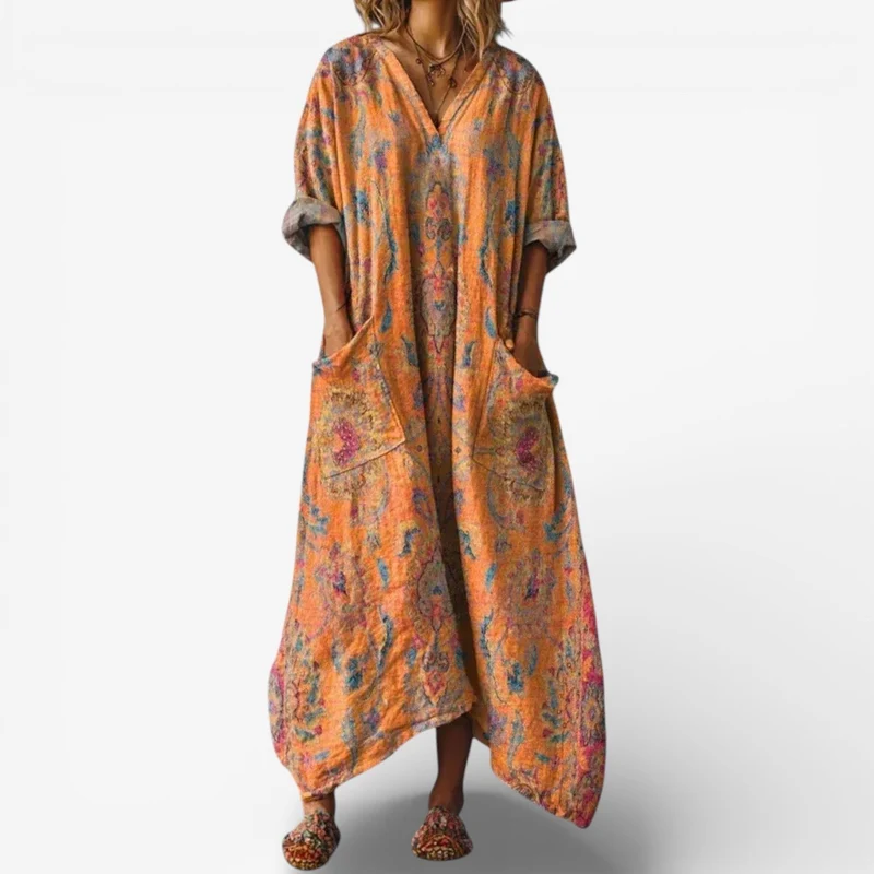 Azenelle – Stilvolles, lässiges Maxikleid