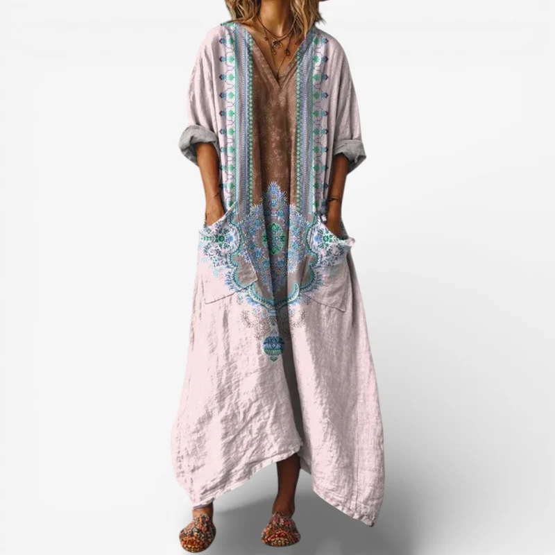 Azenelle – Stilvolles, lässiges Maxikleid