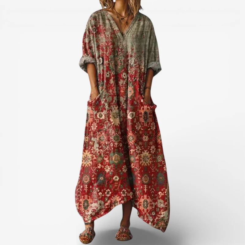 Azenelle – Stilvolles, lässiges Maxikleid