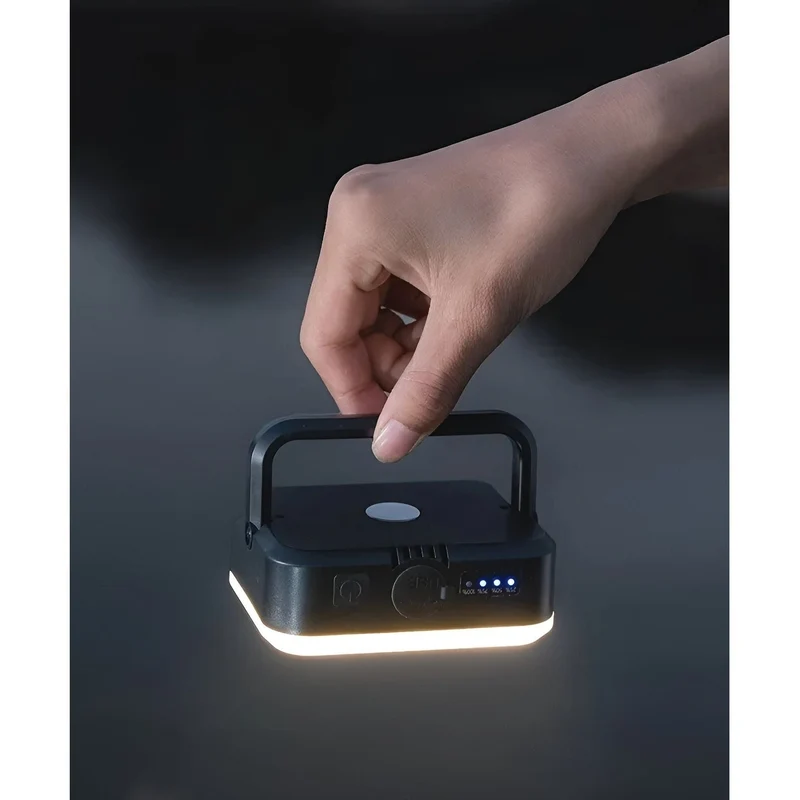 MagnaGlow – Magnetische wiederaufladbare LED-Lampe mit rundem, kompakt Design