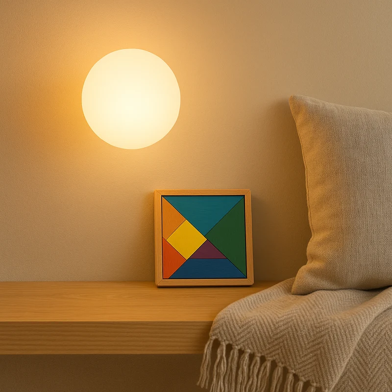 LumaGlow – Moderne Wandleuchte mit mattem Glas-Schirm und eleganter Basis