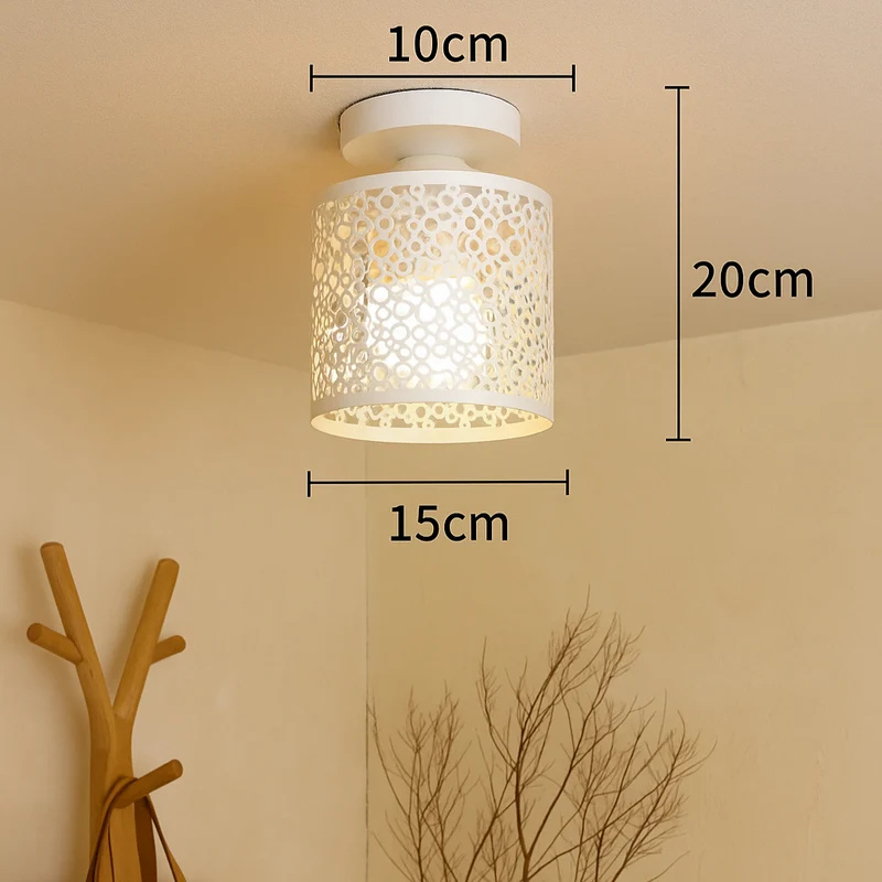 IronGlow – Industrielle Loftlampe mit offenem Rahmen im Vintage-Stil