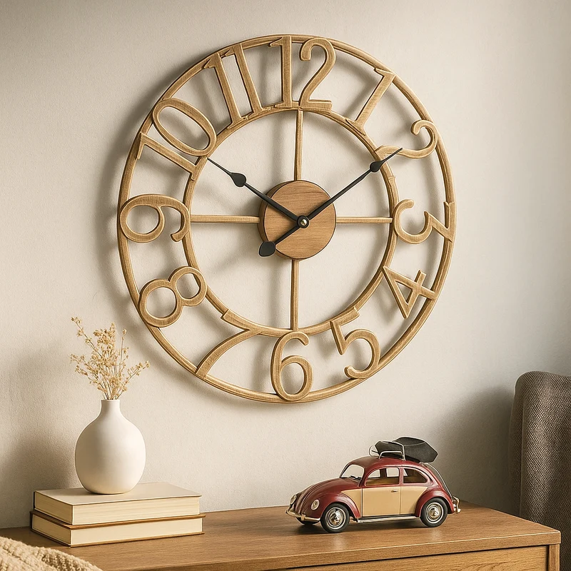 TimeVista – Stilvoller Retro-Digital-Wecker mit großem, gut ablesbarem Display