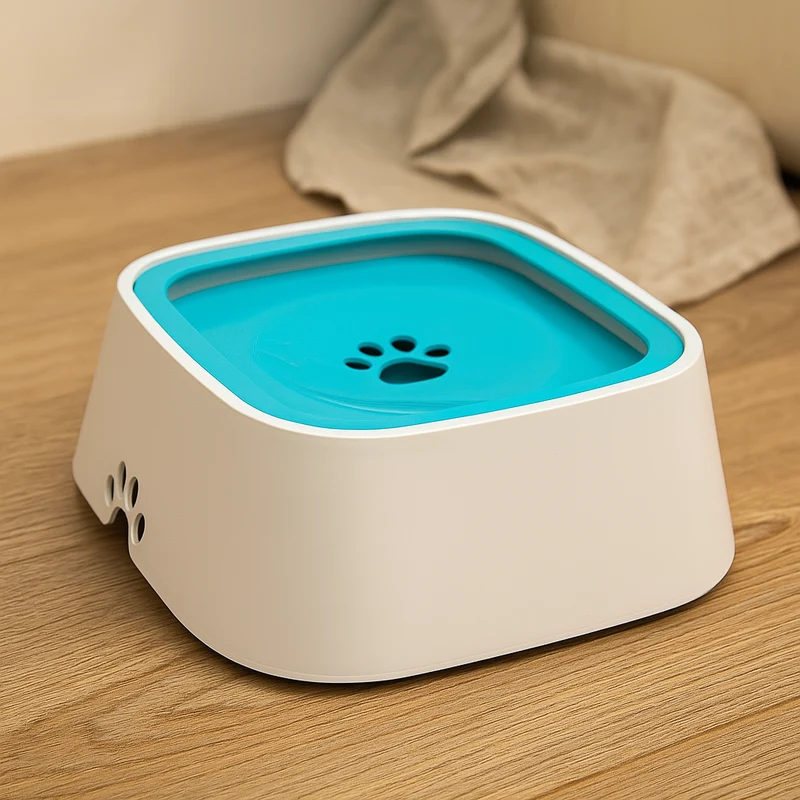 PawSip – Tropfwasserfeste flüssige Wasserschale für Hunde und Katzen