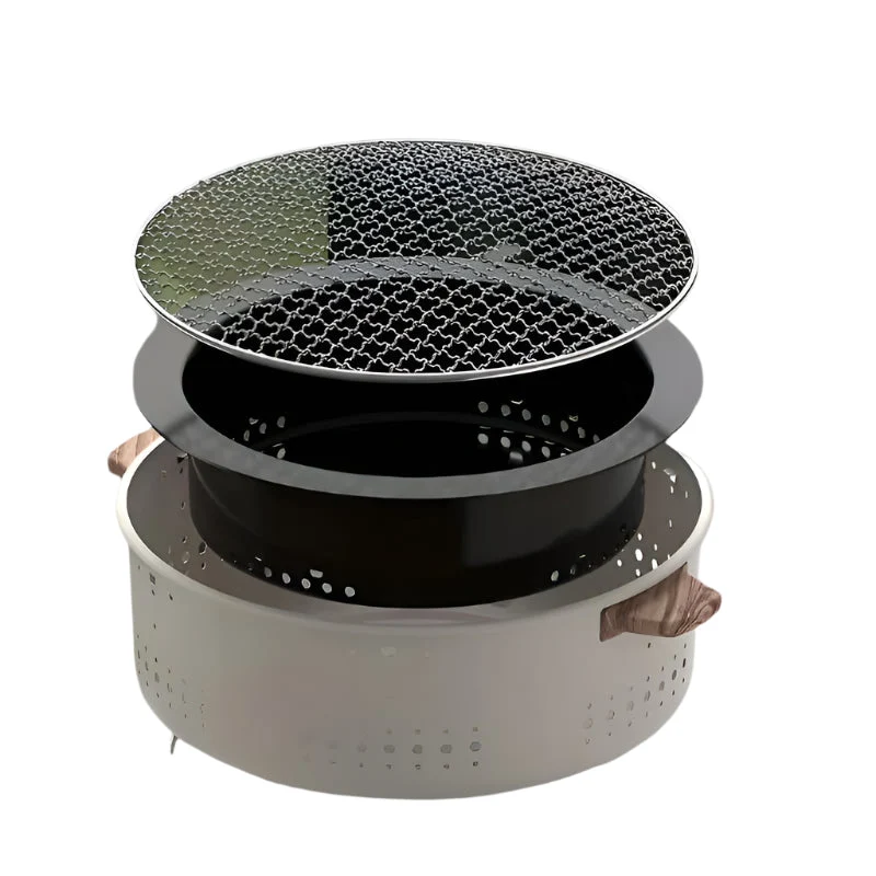 GrillMate Kompakte Rauchfreie Elektrische Grill – Für Innen- und Außenküche