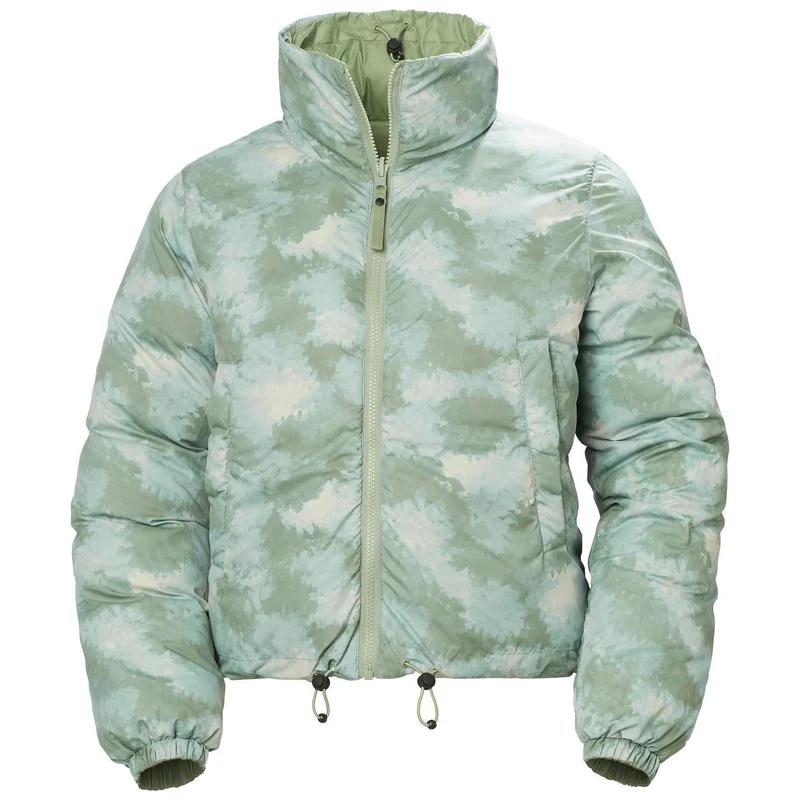 HH Helly Hansen Reversible Puffer Jacket 53611 jade 2.0 Damen Retro Wendejacke