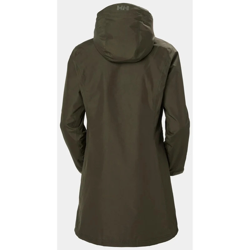 HH Helly Hansen Women Belfast Long Winter Jacket 62395 utility green Damen Wintermantel
