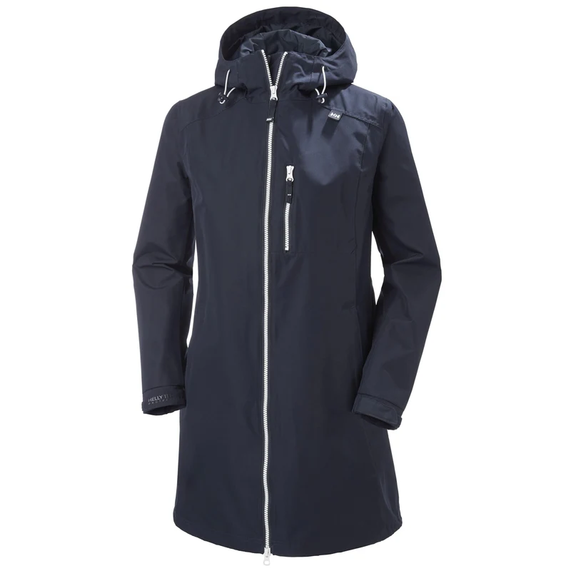 HH Helly Hansen Long Belfast Jacke women 55964 navy Damenjacke Sommerjacke Funktionsjacke