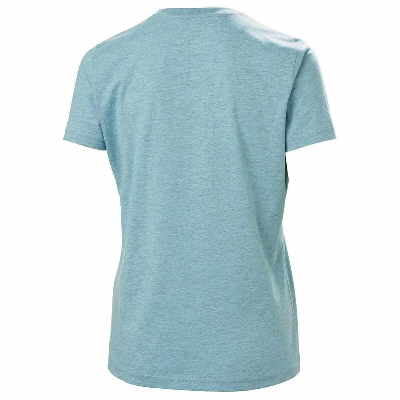 HH Helly Hansen Logo T-Shirt Women 34112 glacier Damen Brand Shirt Logo T-Shirt