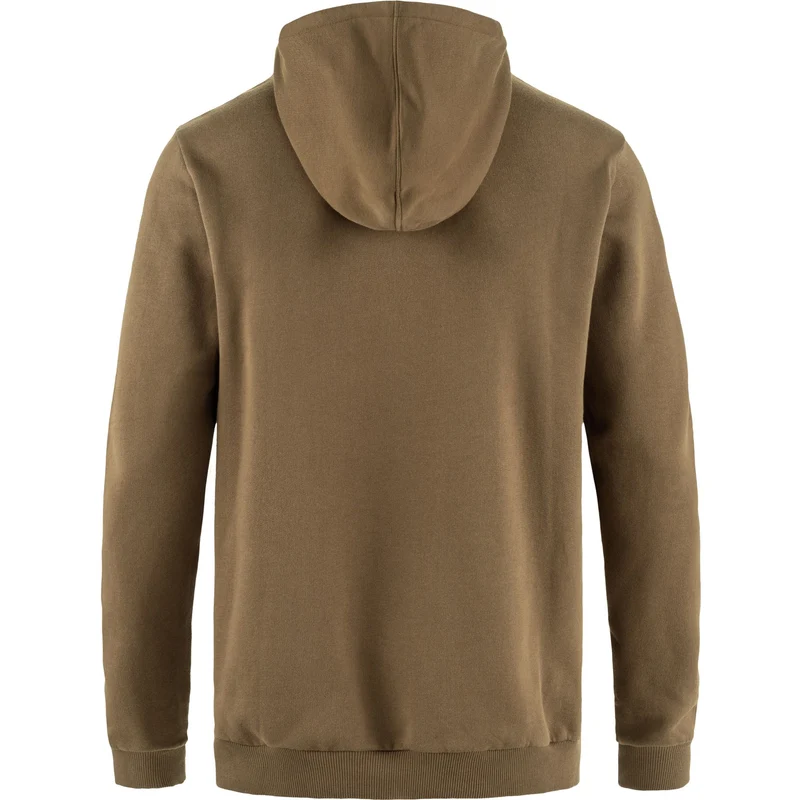 Fjällräven Logo Hoodie 84144 wood brown Herren Kapuzenpullover Sweater
