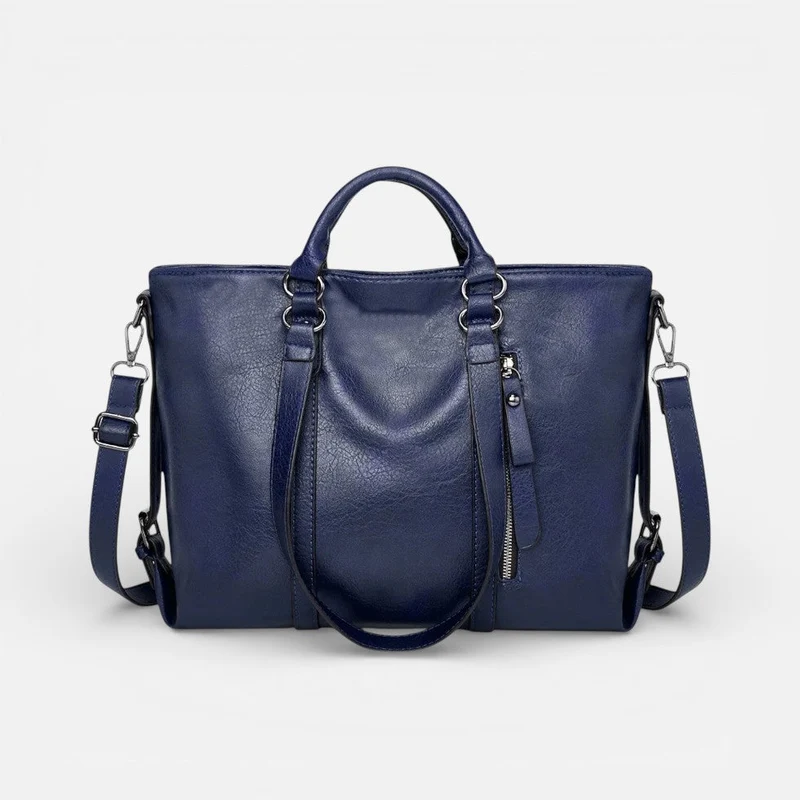 Damen Handtasche mit Schulterriemen und großem Innenfach