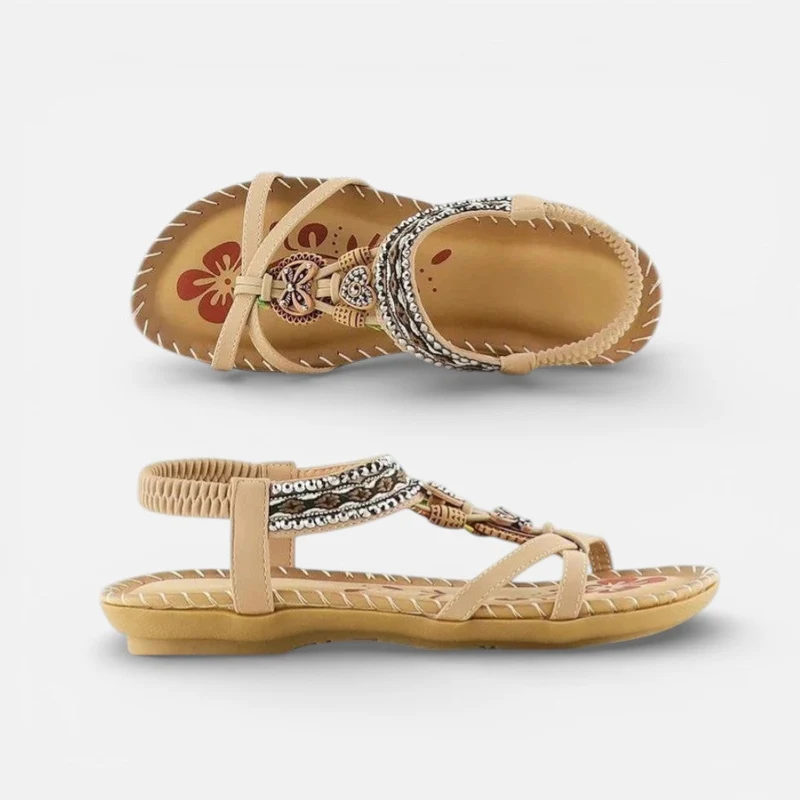 Damen Orthopedic Sandalen mit Keilabsatz