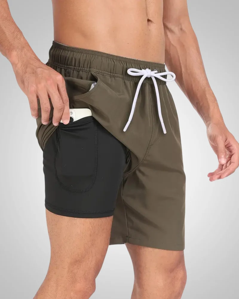Milan | Herren Sommer Badehose Mit Innenshorts