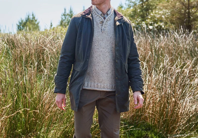 Chalkhill Wachsjacke - Olive