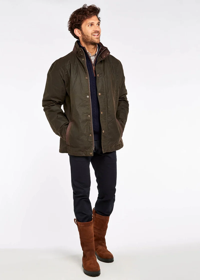 Carrickfergus Wachsjacke - Olive