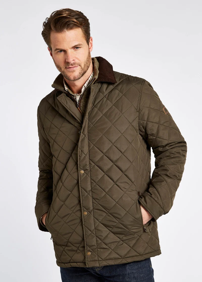 Mountusher Steppjacke - Olive