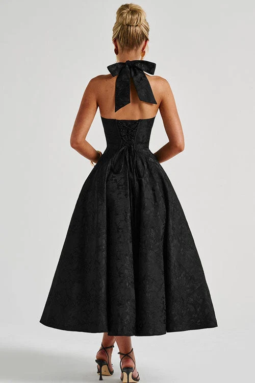 Tamara | Damen Elegantes A-Linien Hochzeitsgastkleid