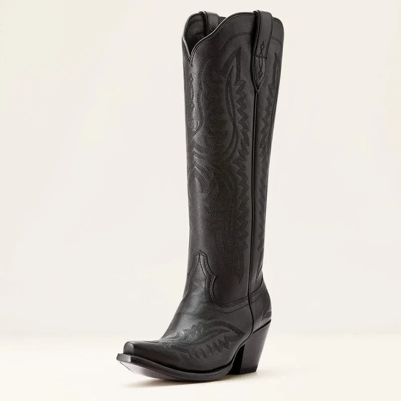 Silja | Damen Casual Bestickte Western Cowboystiefel
