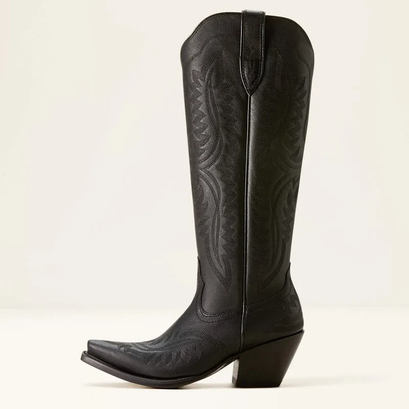 Silja | Damen Casual Bestickte Western Cowboystiefel