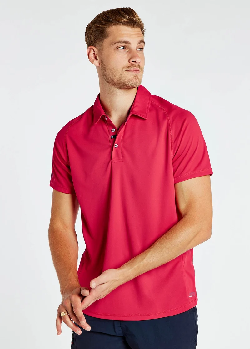 Menton Poloshirt UPF 50 - Red